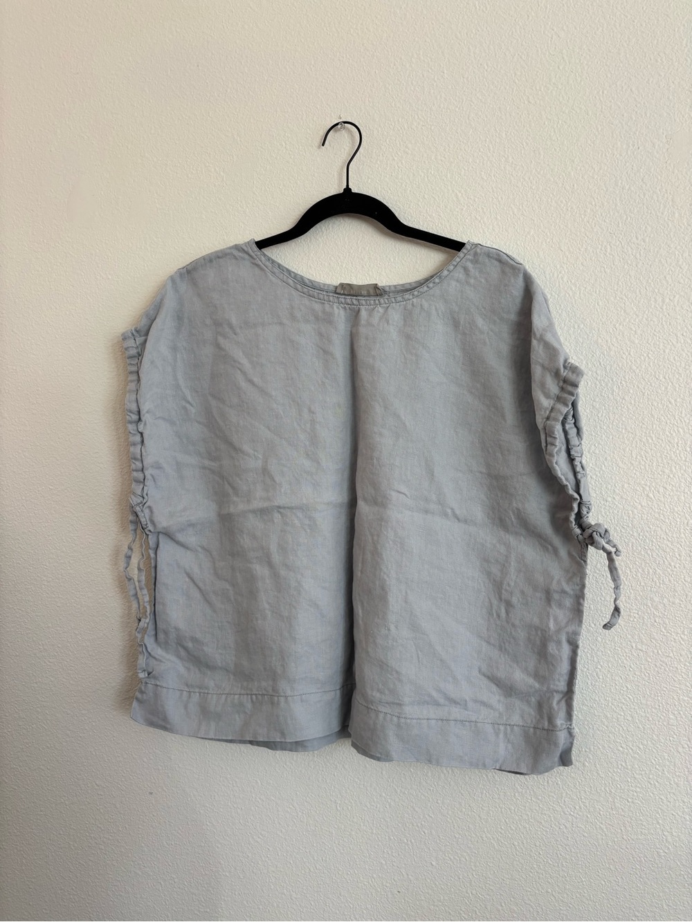 Everlane The Drawstring Tunic 100% linen size large